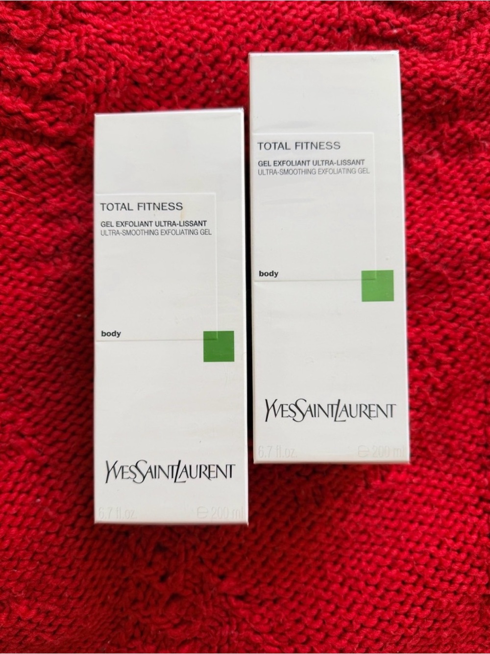 Yves Saint Laurent Total Fitness Ultra-Smoothing Exfoliating Gel (set of 2)